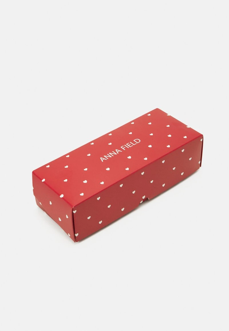 Anna Field 5 PACK - Socken - White/red – Bild 2