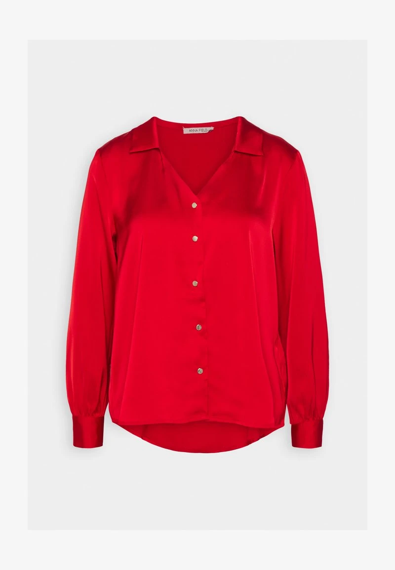 Anna Field Hemdbluse - Red
