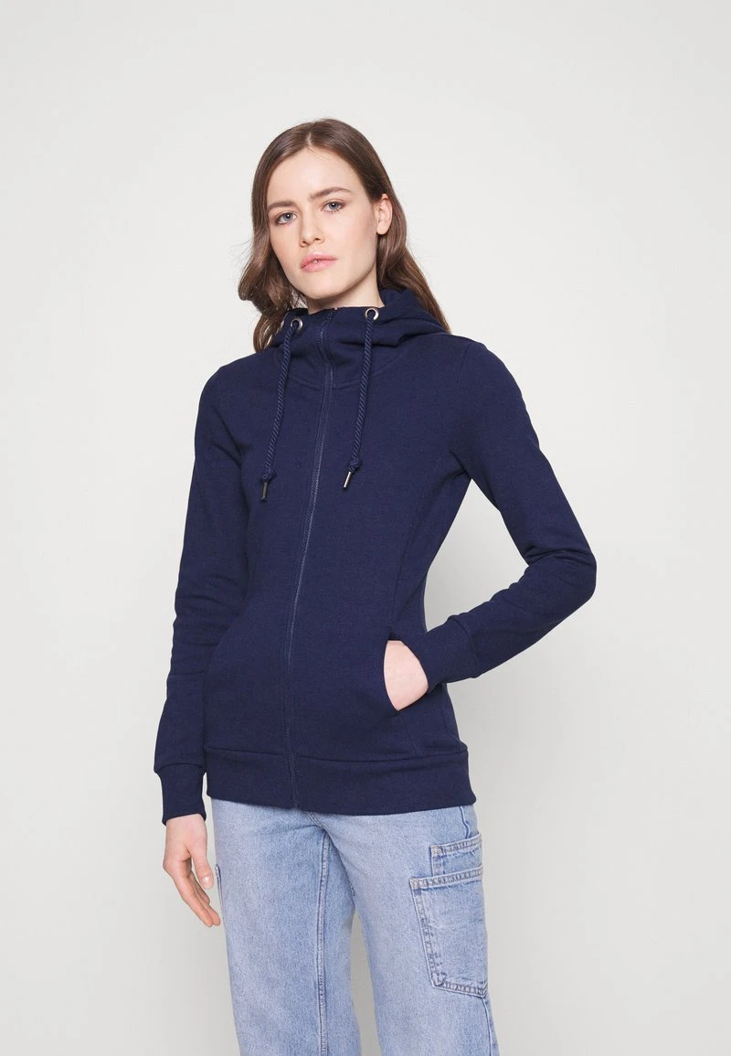 Sweatjacke - Dark Blue – Bild 6