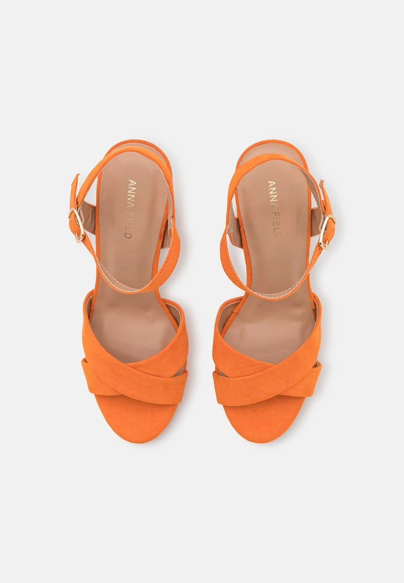 Anna Field Riemensandalette - Orange – Bild 6