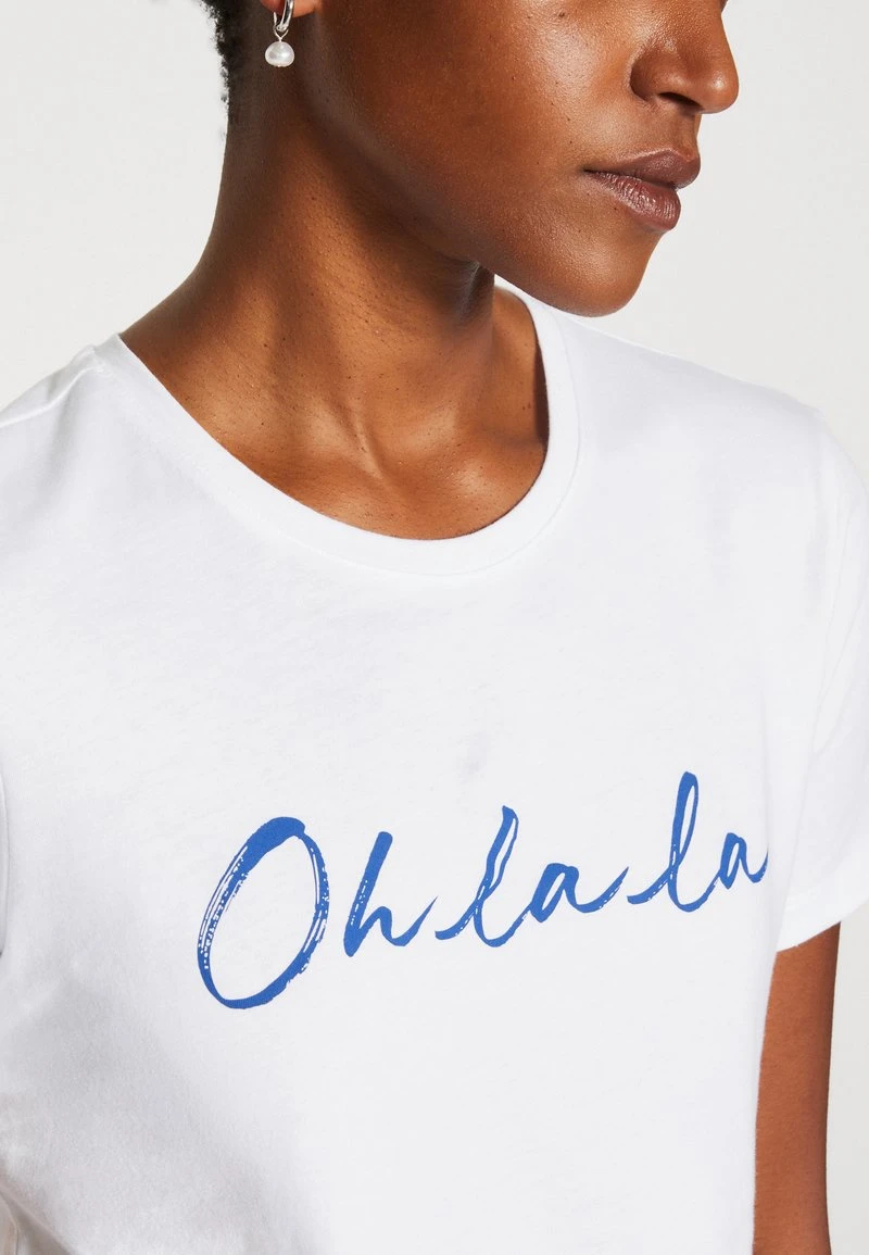 Anna Field T-Shirt Print - White – Bild 6