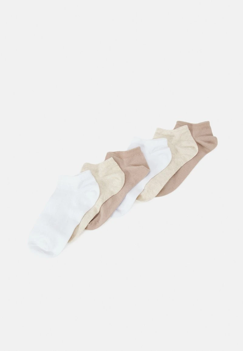 Anna Field 6 PACK - Socken - Sand/beige/white