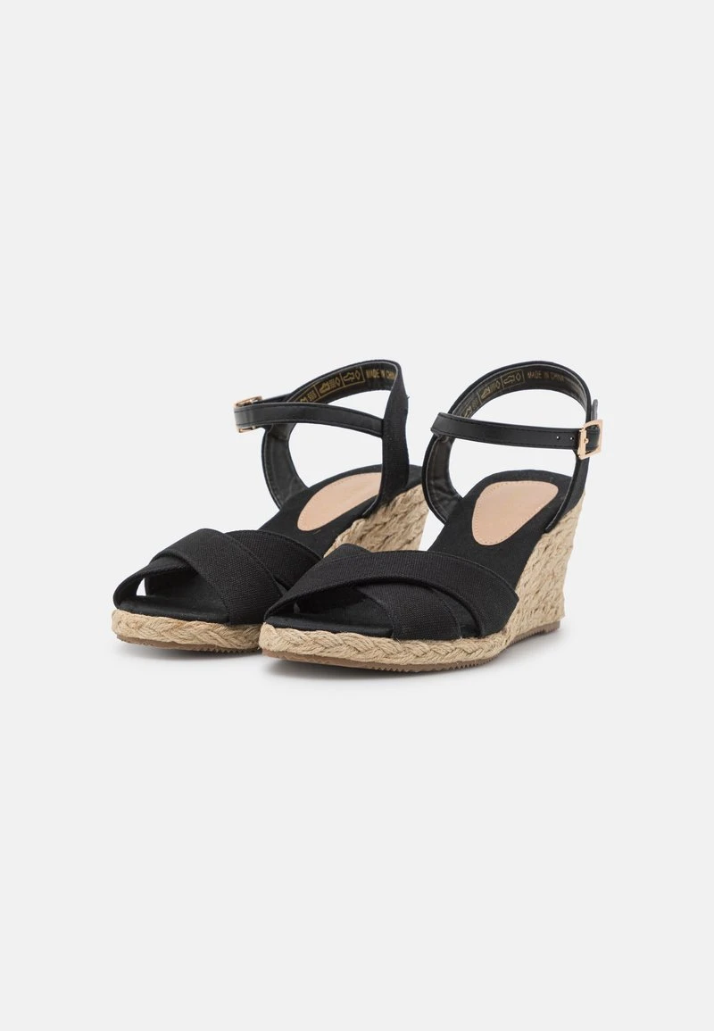 Anna Field Keilsandalette - Black – Bild 3