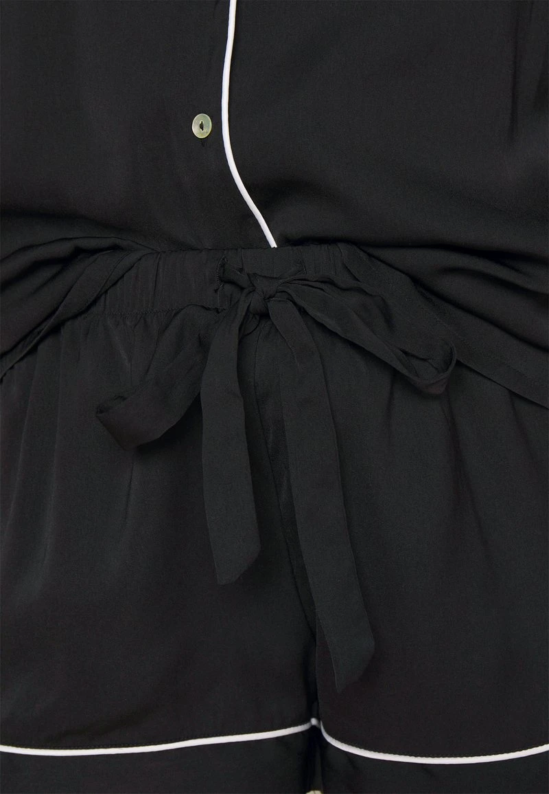 Anna Field AMANDA LONG SLEEVE SHORT SET - Nachtwäsche Set - Black – Bild 5