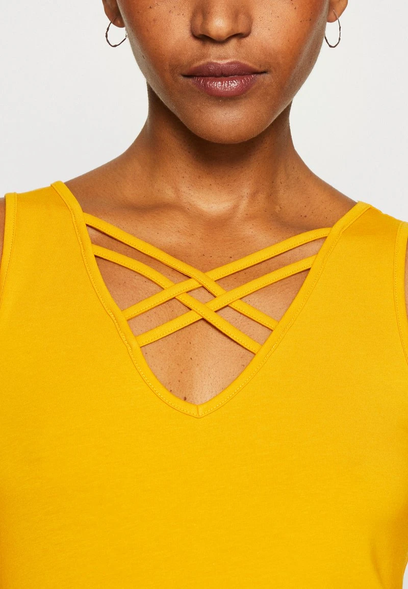Anna Field Top - Dark Yellow – Bild 6