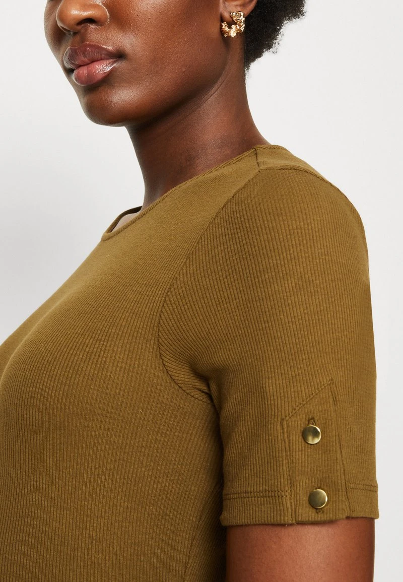 Anna Field T-Shirt Print - Khaki – Bild 6