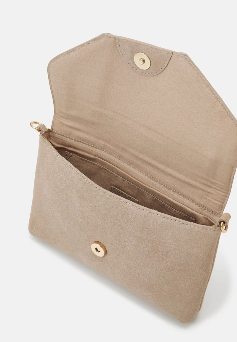 Anna Field LEATHER - Clutch - Taupe – Bild 3