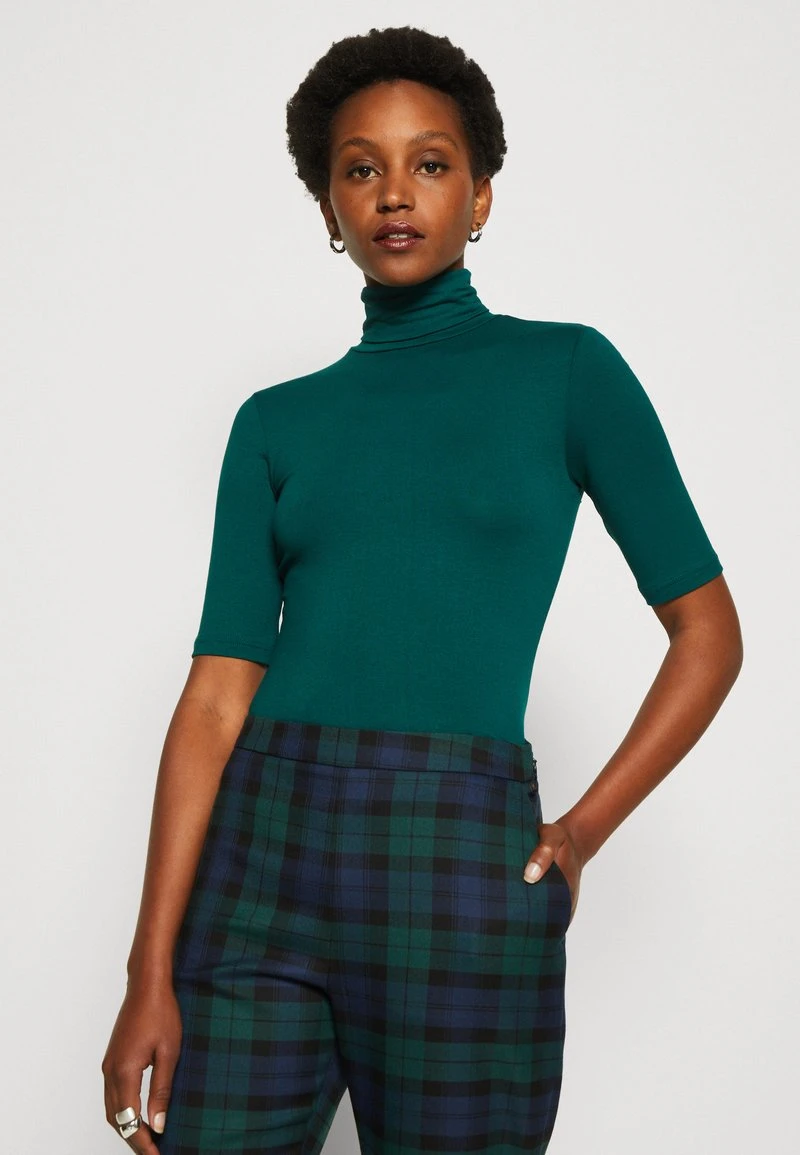 Anna Field T-Shirt Print - Dark Green – Bild 4