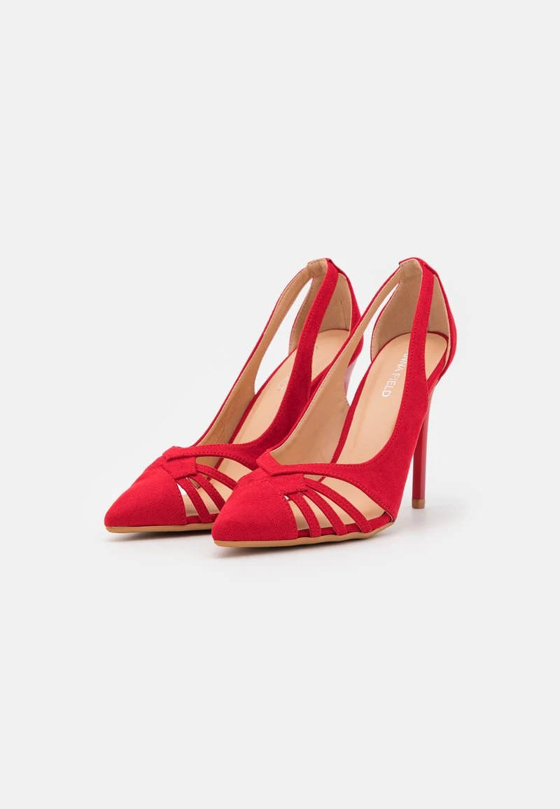 Anna Field Pumps - Red – Bild 3