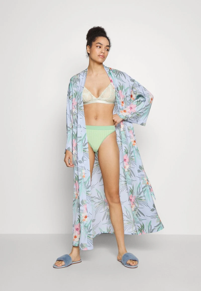 Anna Field FLORAL ROBE - Bademantel - Blue – Bild 2
