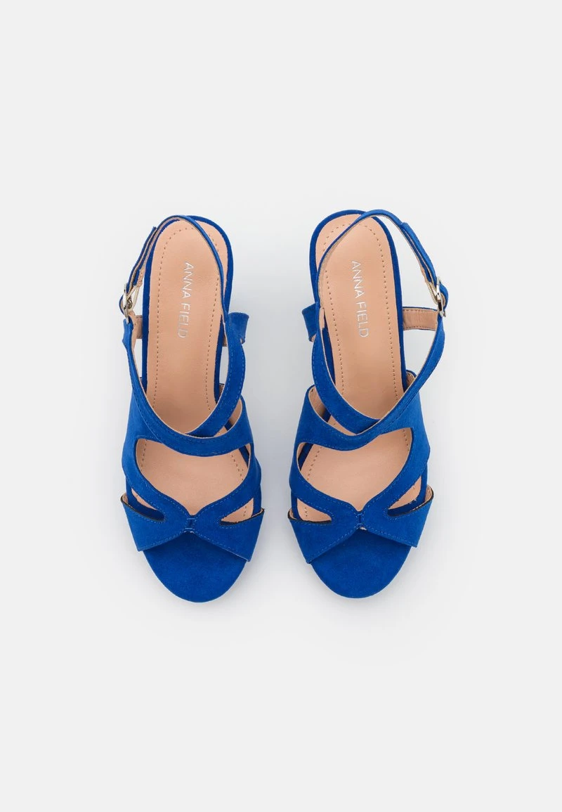 Anna Field Plateausandalette - Blue – Bild 6