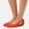 Anna Field LEATHER - Riemchenballerina - Red