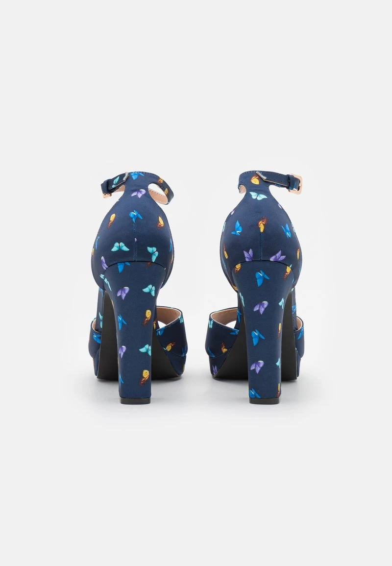 Anna Field Plateausandalette - Dark Blue – Bild 4